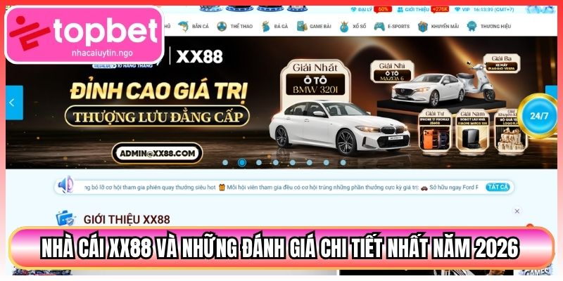 Nhà Cái XX88 Và Những Đánh Giá Chi Tiết Nhất Năm 2026